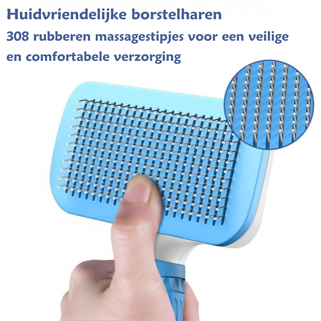 2 in 1 Voordeel Set - Ondervachtkam en Dierenborstel